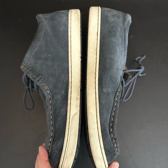 Born Men's Canning Sneaker Chukka Boot Size 10M Blue Suede Moc Toe Low Top - Picture 6 of 8